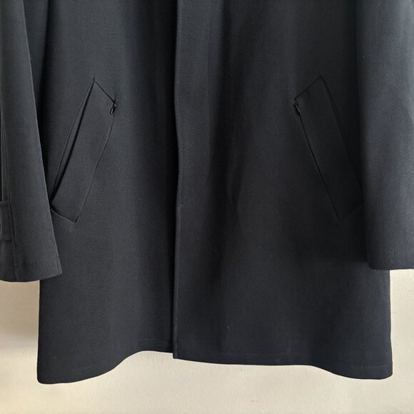 $1495 Harry Rosen Loro Piana Storm System Wool Jacket Car Coat/Overcoat- Medium - Picture 7 of 13